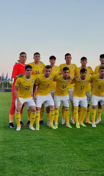 Cu cine va juca România în preliminariile Campionatului European de fotbal Under 19 din 2023