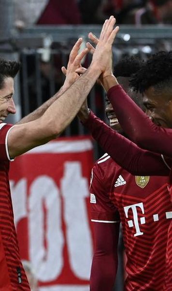 VIDEO Bayern, la turație maximă în optimile Champions League: Nemții s-au distrat cu Benfica (5-2)