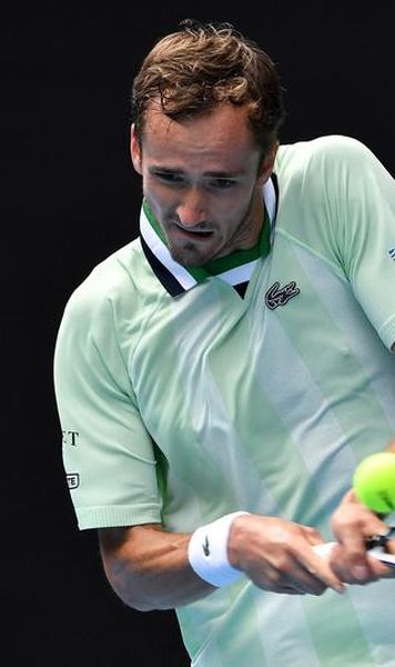 VIDEO Australian Open: Daniil Medvedev, principalul favorit, s-a calificat în turul doi (Rezultatele zilei)