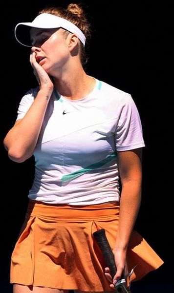 Australian Open: Elina Svitolina, una dintre favorite, înfrângere umilitoare în turul trei