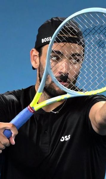 VIDEO Australian Open: Matteo Berrettini, al doilea semifinalist după un "thriller" de aproape patru ore cu Gael Monfils