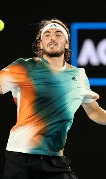VIDEO Australian Open: Stefanos Tsitsipas, fără emoții în semifinalele de la Melbourne