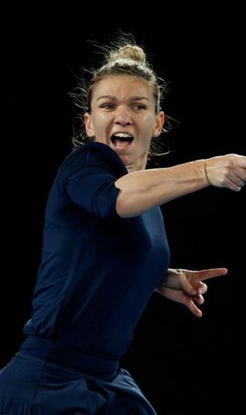 WTA Melbourne: Simona Halep, în semifinale cu mari emoții - Monologul reproșurilor