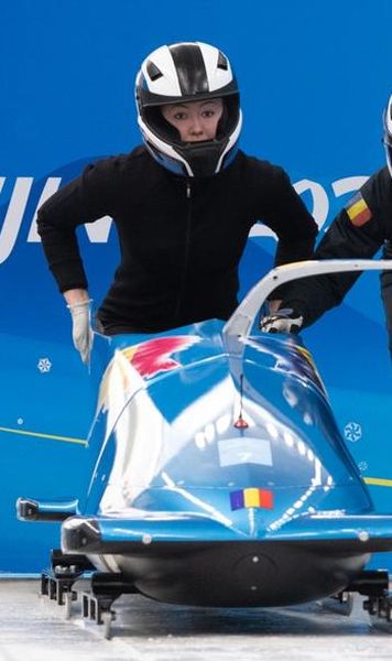 JO 2022 Beijing: Andreea Grecu și Katarina Wick, locul 18 în proba de bob-2 feminin, după primele două manșe