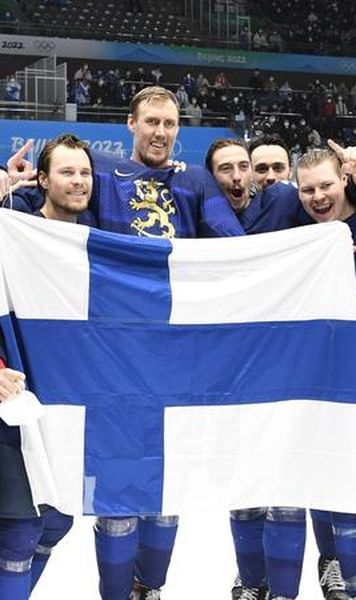 VIDEO JO 2022: Finlanda, victorie surprinzătoare cu Rusia - Nordicii, campioni olimpici la hochei
