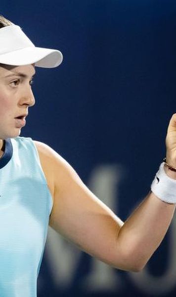 Jelena Ostapenko și forma de zile mari: A eliminat-o pe Amanda Anisimova, sportivă care colaborează cu Darren Cahill