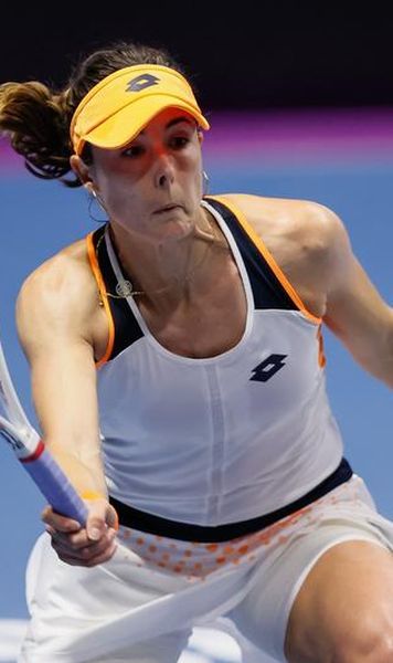 VIDEO Alize Cornet, una dintre surprizele de la Australia Open, eliminată prematur la WTA Sankt Petersburg