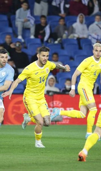 România, pregătită de Edi Iordănescu, doar remiză cu Israel după ce a condus cu 2-0 la pauză