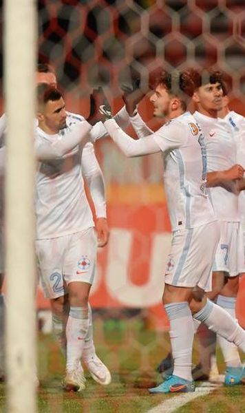 VIDEO Liga 1: FCSB, victorie obținută în minutul 90+4 (3-2 vs FC Argeș)