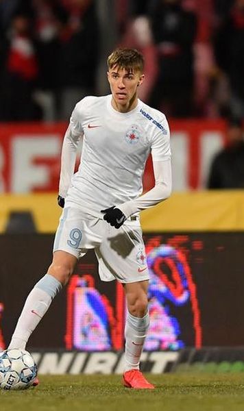 Octavian Popescu, pe locul 23 în topul fotbaliștilor U20 care au jucat cel mai mult în acest an