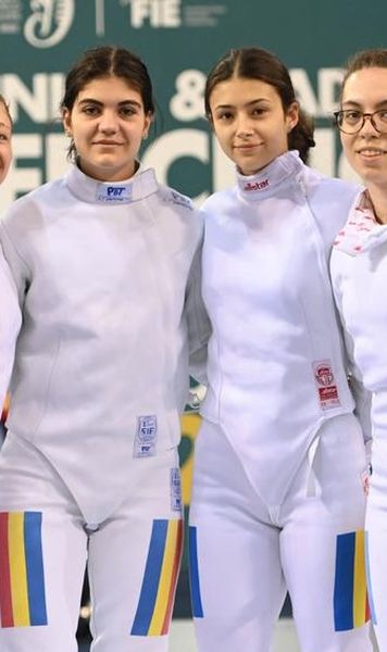 CM Scrimă (juniori): Echipa feminină de spadă a României s-a clasat pe locul 5