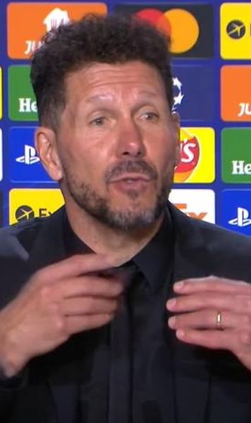 Întrebarea care l-a făcut pe Diego Simeone să plece din conferința de presă