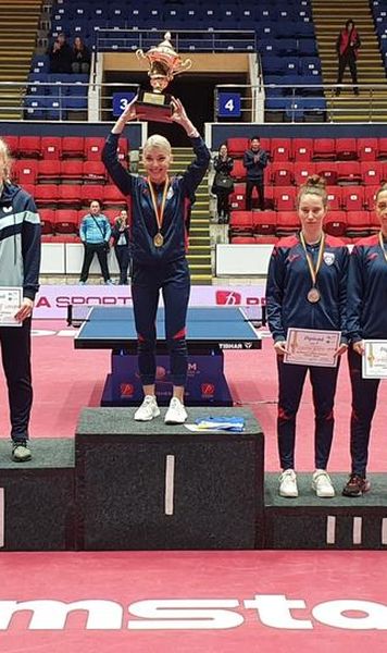 CN Tenis de masă: Bernadette Szocs și Rareș Șipoș s-au impus în probele de simplu