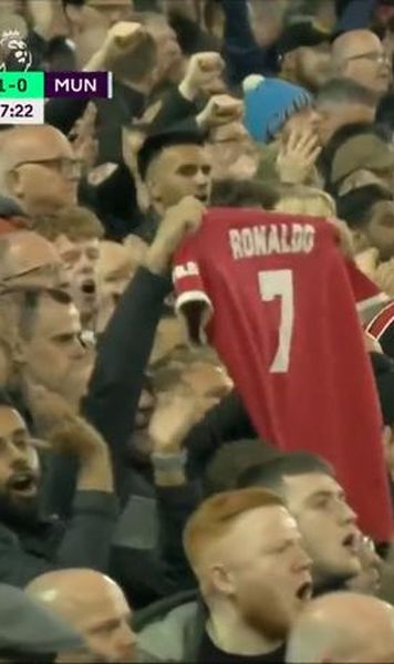 Cristiano Ronaldo, postare emoționantă după ce fanii lui Liverpool au uitat de rivalitate și au oferit momentul sezonului