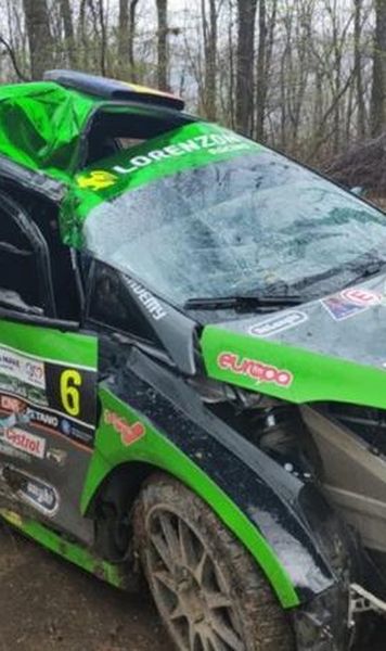 Cel mai longeviv echipaj din Campionatul Național, accident la Raliul Maramureșului - Sebastian Itu a ajuns la spital