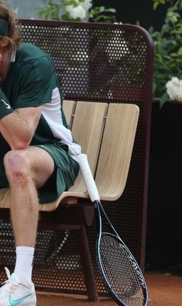 Surpriză la Roma: Andrey Rublev, învins în două seturi de locul 54 ATP (Rezultatele zilei)