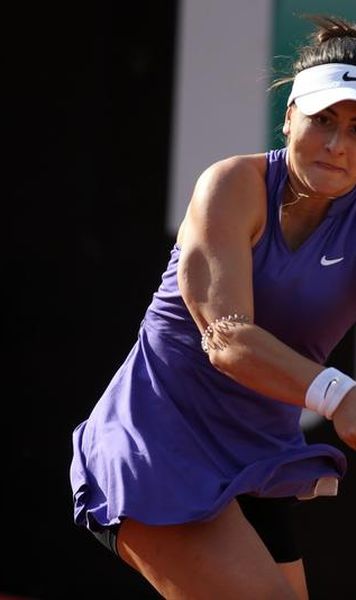 Bianca Andreescu, în optimi la WTA Roma