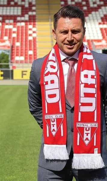 Ilie Poenaru este noul antrenor al echipei UTA Arad