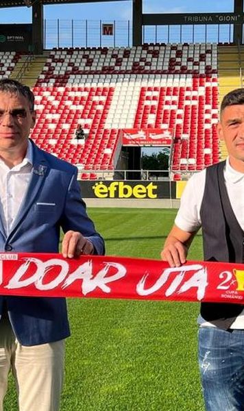 Claudiu Keșeru a semnat cu UTA Arad: „Jucătorul cu cel mai bun CV din istoria clubului”