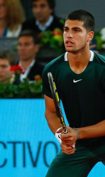 VIDEO Carlos Alcaraz a făcut spectacol la Madrid - Punctul câștigat de jucătorul momentului din ATP
