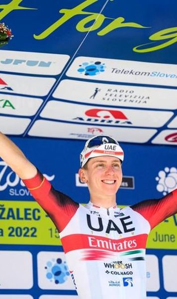 VIDEO Tadej Pogacar a câștigat Turul ciclist al Sloveniei pentru a doua oară la rând