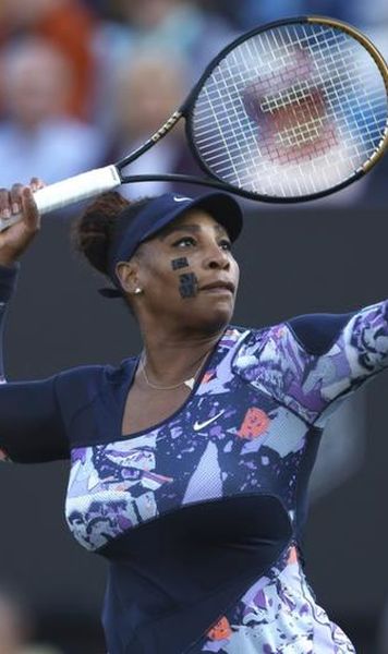 VIDEO Serena Williams, încă o victorie înainte de Wimbledon - S-a calificat în semifinalele de dublu la WTA Eastbourne