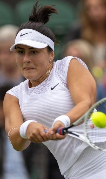 Bianca Andreescu, eliminată de la Wimbledon 2022