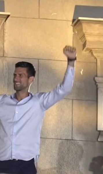 VIDEO Cum a fost primit Novak Djokovic la întoarcerea în Serbia după câștigarea Wimbledon 2022