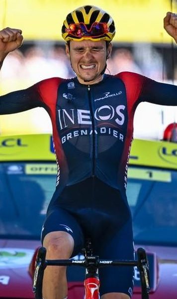 Turul Franței: Tom Pidcock, campion olimpic la mountain bike, victorie spectaculoasă pe L'Alpe d'Huez