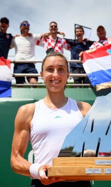 WTA: Petra Martic, campioană la Lausanne / Bernarda Pera a cucerit primul titlu din carieră la Budapesta