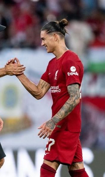 VIDEO Darwin Nunez, noul atacant al lui Liverpool, a înscris patru goluri într-o repriză cu RB Leipzig