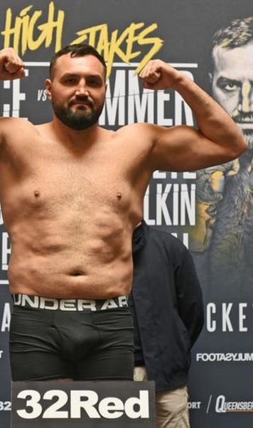 Box: Cristian Ciocan, învins de Joe Joyce în meciul pentru centurile WBO International şi WBC Silver