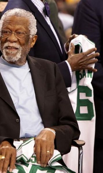 Legendarul baschetbalist Bill Russell a murit la 88 de ani
