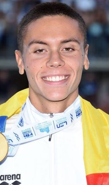 VIDEO David Popovici, racheta din România - Videoclipul postat de cel mai rapid înotător din istoria probei de 100 m liber