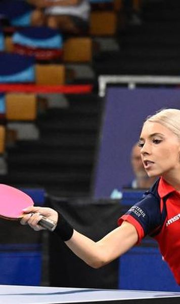 CE Tenis de masă: Bernadette Szocs si Ovidiu Ionescu vor lupta pentru aur la dublu mixt