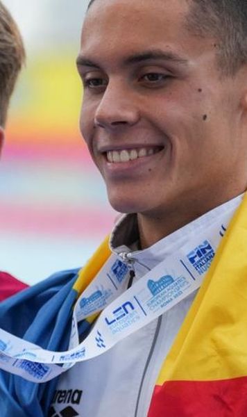 David Popovici, lăudat de adversari după performanțele incredibile de la Roma - Cum l-au descris medaliații cu argint