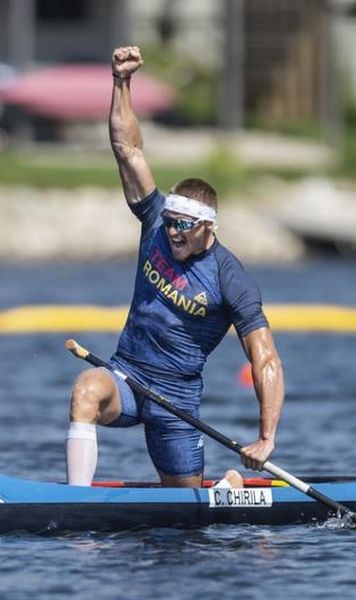 CE Kaiac-canoe: Cătălin Chirilă, în finalele de canoe simplu 500 m și 1000 m
