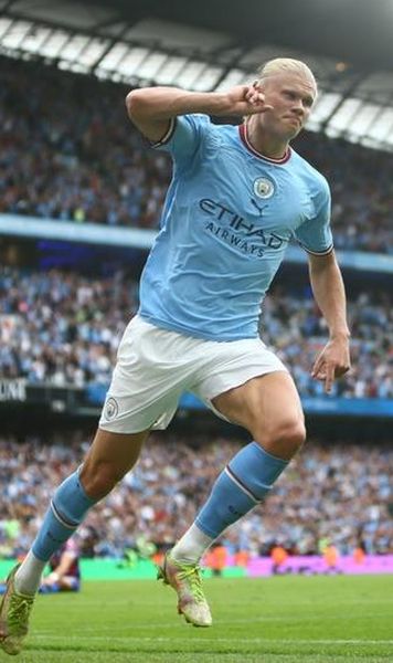 Manchester City, victorie după ce a fost condusă cu 2-0 la pauză / Erling Haaland, trei goluri în meciul cu Crystal Palace