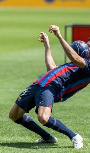 VIDEO Barcelona, victorie clară la Trofeul Gamper - Robert Lewandowski, primul gol în tricoul blaugrana
