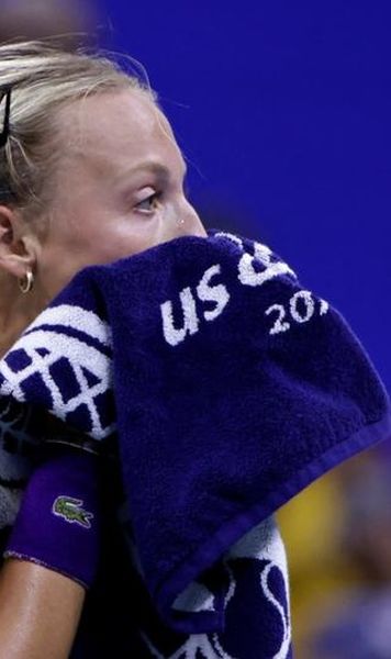 VIDEO Anett Kontaveit a plecat plângând de la conferința de presă, după ce a fost învinsă de Serena Williams la US Open