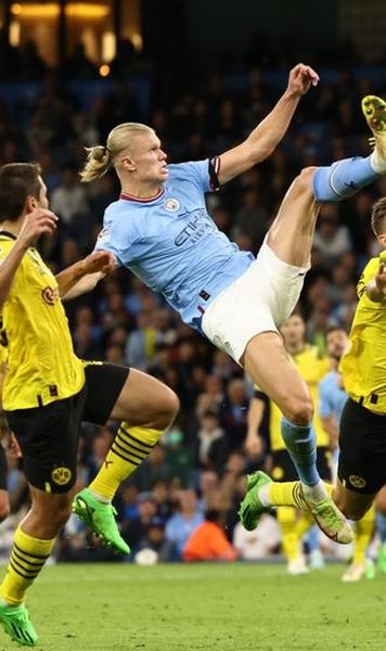 VIDEO Erling Haaland și execuția spectaculoasă prin care Manchester City a obținut victoria împotriva Borussiei Dortmund