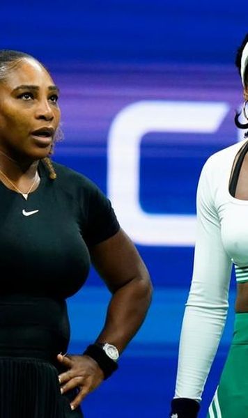 VIDEO US Open 2022: Surorile Venus și Serena Williams, eliminate în primul tur al probei de dublu