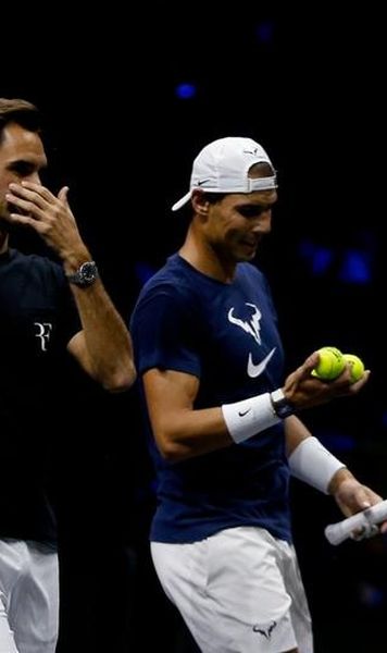 VIDEO Sesiune de antrenament istorică la Laver Cup 2022 - Federer, Nadal, Djokovic și Murray, pe teren în același timp