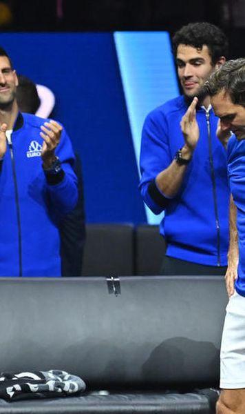 VIDEO Roger Federer și Rafael Nadal, declarații emoționante după ultimul meci din cariera lui Mister Perfect