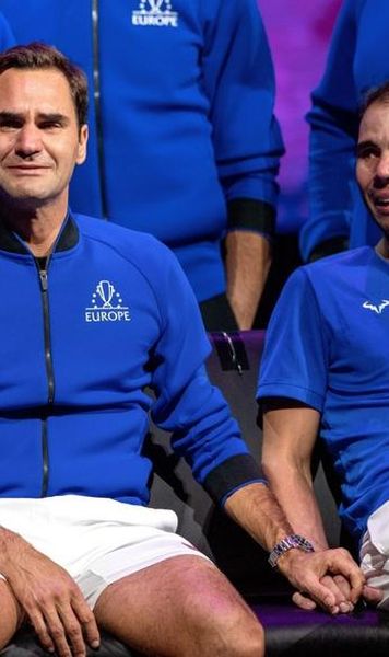 Roger Federer explică momentul în care l-a luat de mână pe Rafael Nadal după ultimul meci din cariera sa