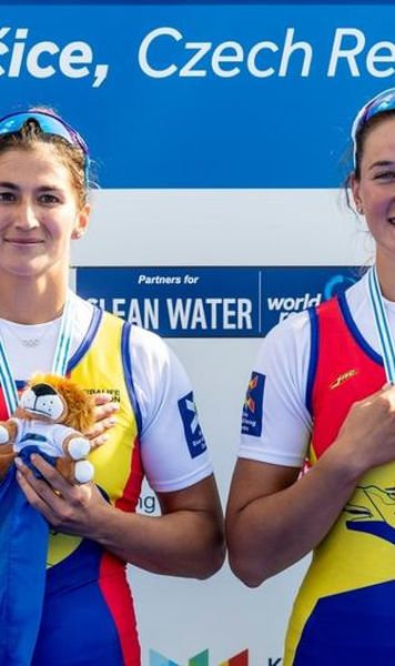 Canotaj: Ancuța Bodnar și Simona Radiș, campioane mondiale în proba de dublu vâsle