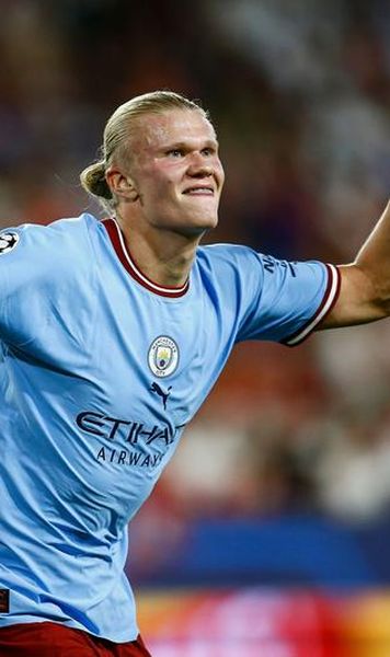 Manchester City, scor de tenis cu rivala Manchester United - Erling Haaland, încă o triplă
