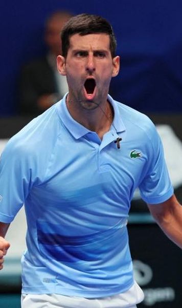 Novak Djokovic se va duela pentru titlul de la Tel Aviv - Sârbul, pus în dificultate de locul 104 ATP