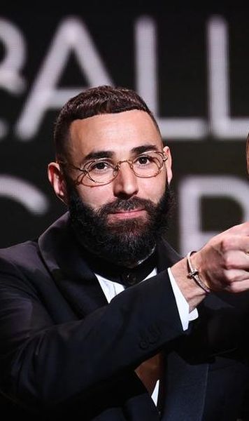 VIDEO Karim Benzema a câștigat Balonul de Aur 2022
