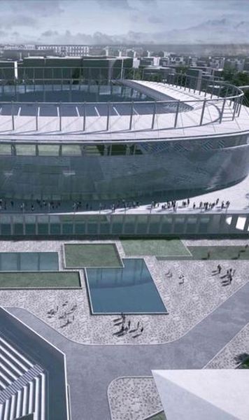 FOTO Un nou stadion modern va fi construit în România - Cum va arăta arena de peste 100 de milioane de euro